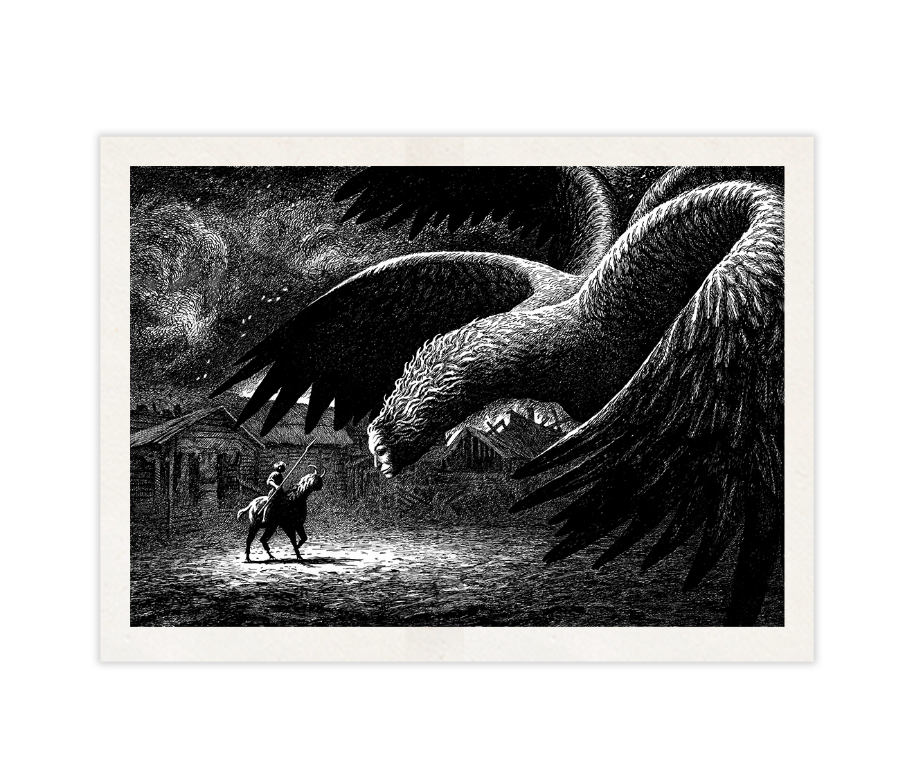 La Dame plumeuse / A3